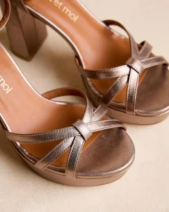 Sandale à lanières Antonella-Polin et moi Fashion