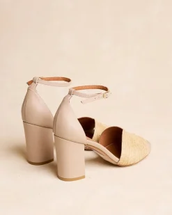 Sandale en raphia Aless-Polin et moi Sale