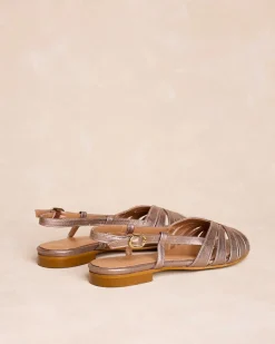 Sandale plate-Polin et moi New