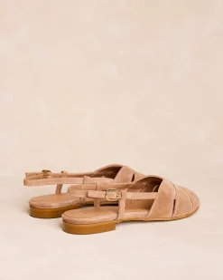 Sandale plate camel-Polin et moi Outlet