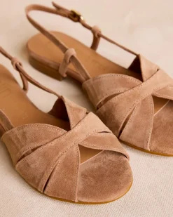 Sandale plate camel-Polin et moi Outlet