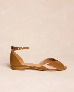 Sandale plate camel-Polin et moi Hot