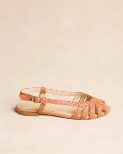 Sandale tressée Aniala-Polin et moi Sale