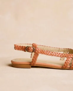 Sandale tressée Aniala-Polin et moi Sale