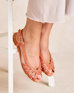 Sandale tressée Aniala-Polin et moi Sale