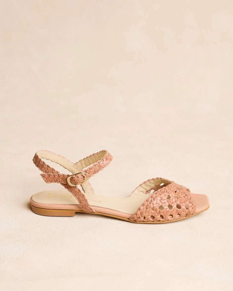 Sandale tressée Anne-Polin et moi Discount