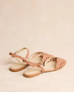 Sandale tressée Anne-Polin et moi Discount