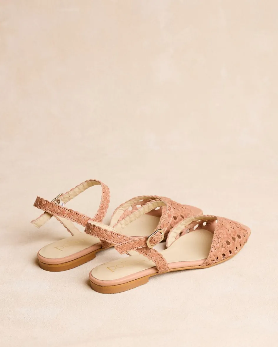 Sandale tressée Anne-Polin et moi Discount