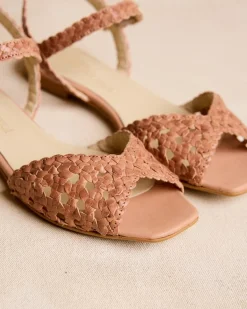 Sandale tressée Anne-Polin et moi Discount