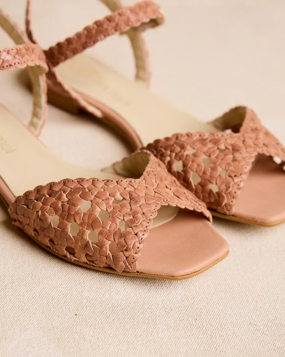 Sandale tressée Anne-Polin et moi Discount