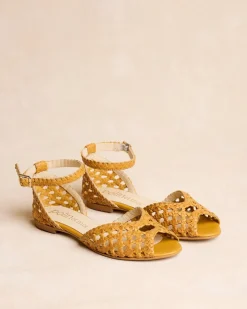 Sandale tressée Asun-Polin et moi Discount