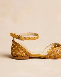 Sandale tressée Asun-Polin et moi Discount