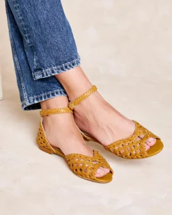 Sandale tressée Asun-Polin et moi Discount