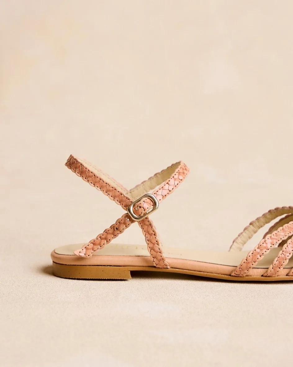 Sandale tressée Elva-Polin et moi Clearance