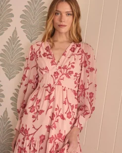 Sivia Robe longue brodée-Polin et moi New