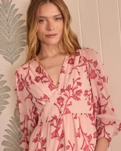 Sivia Robe longue brodée-Polin et moi New