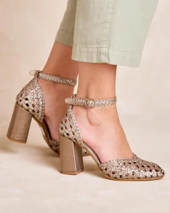 Tressées Chaussure Linda-Polin et moi Discount