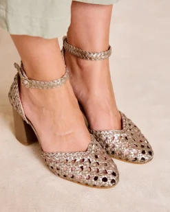 Tressées Chaussure Linda-Polin et moi Discount