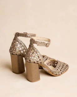 Tressées Chaussure Linda-Polin et moi Discount