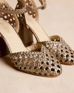 Tressées Chaussure Linda-Polin et moi Discount