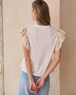 T-shirt à volants Luli-Polin et moi Fashion