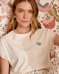 T-shirt coeur Talia-Polin et moi Online