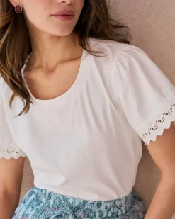 T-shirt en dentelle Petra-Polin et moi Online