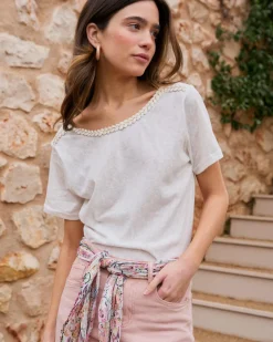 T-shirt tressé Aubrienne-Polin et moi Outlet