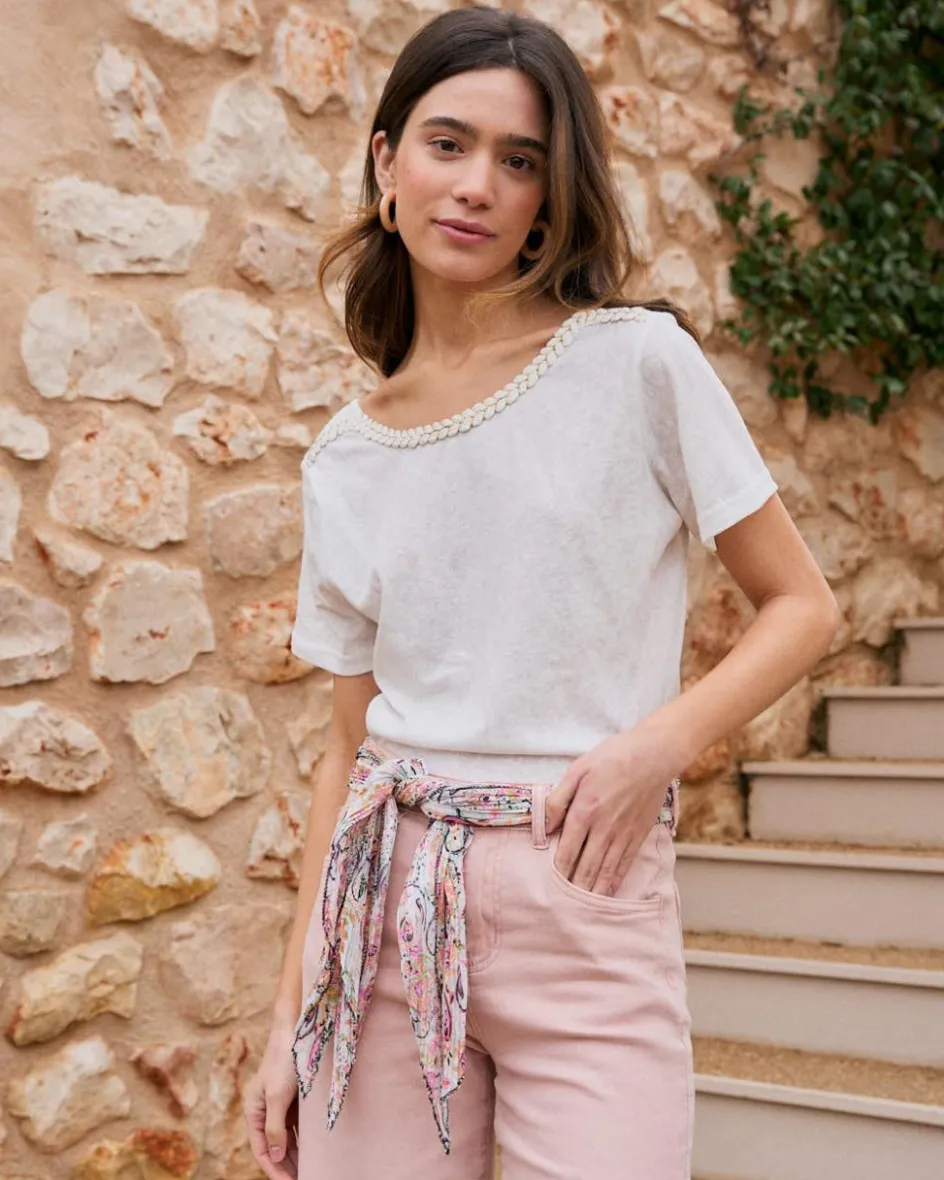 T-shirt tressé Aubrienne-Polin et moi Outlet