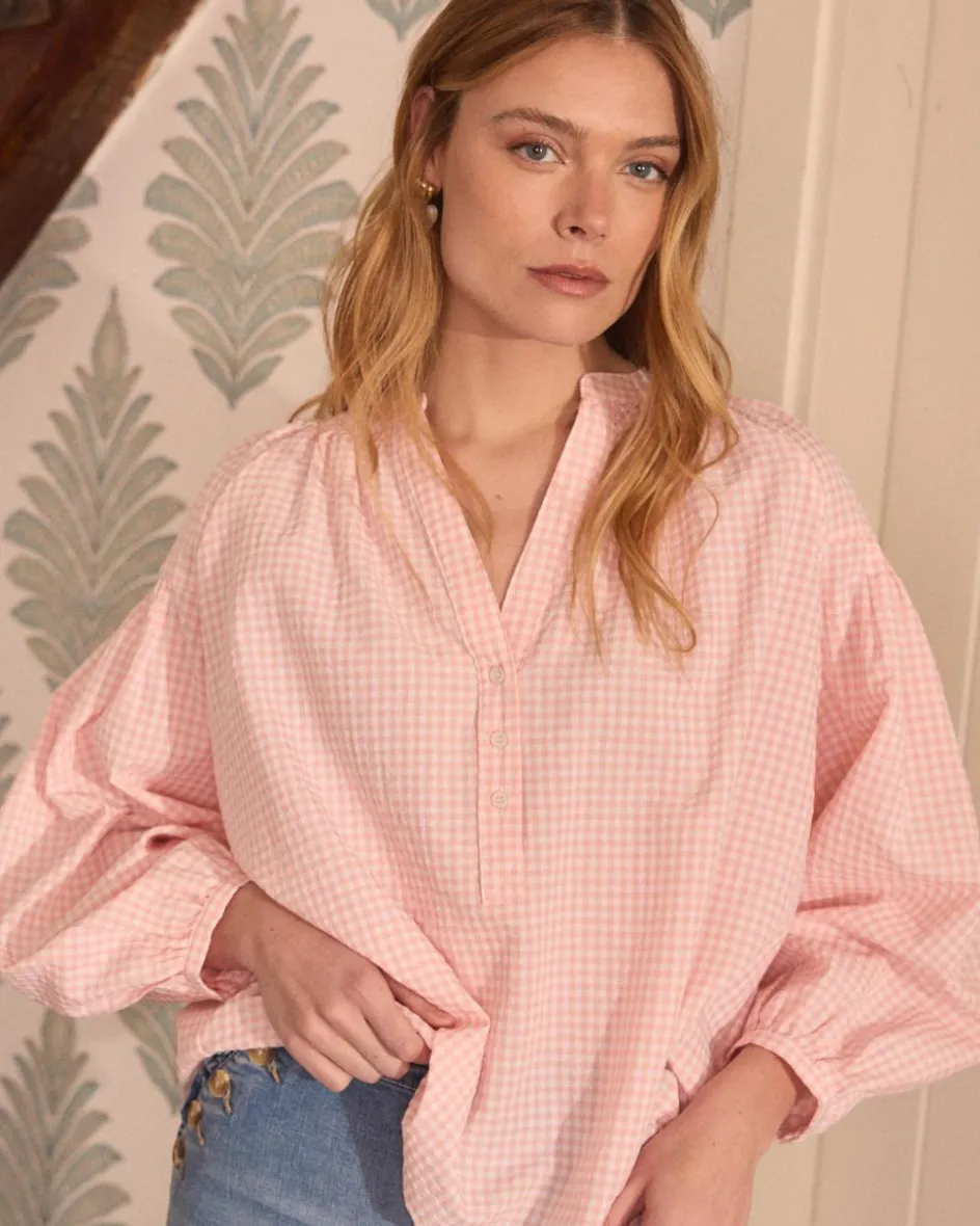 Vichy Marilen Blouse-Polin et moi New