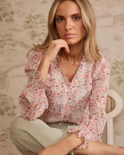 Zule imprimer Blouse-Polin et moi Outlet